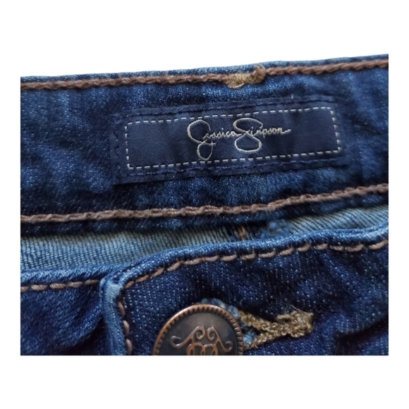 JESSICA SIMPSON Rockin curvy bootcut denim jeans. Size 26 - Picture 2 of 11